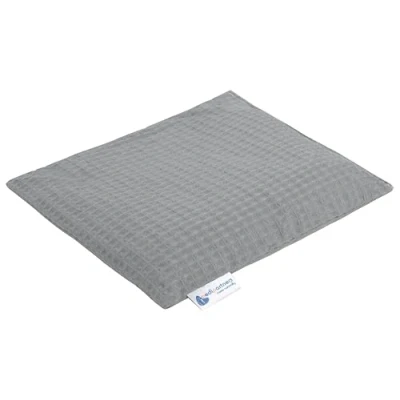 Abbildung von Medi Partners Kirschkernkissen Körnerkissen groß Wärmekissen 500g Rechteck 20x25cm Öko Natur 100% Baumwolle Wärme + Kältetherapie Massagetherapie (Grau)