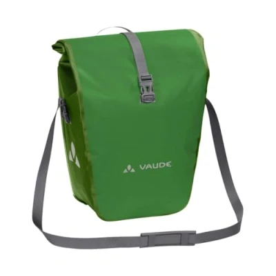 Abbildung von VAUDE Fahrradtasche für Gepäckträger Aqua Back Single 1 x 24 L in Grün, Hinterradtasche wasserdicht, Fahrrad Gepäckträgertasche hinten, einfache Befestigung Made Germany