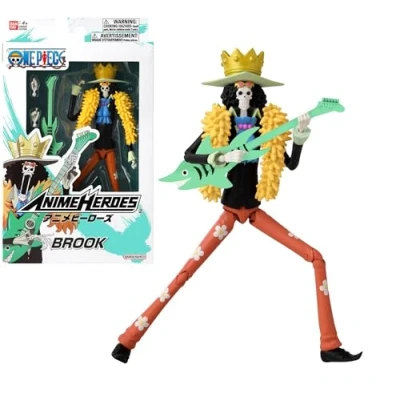 Abbildung von BANDAI Anime Heroes One Piece Figur 17 cm Brook 37006