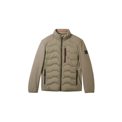Abbildung von TOM Tailor Hybrid Winterjacke, Herren, Größe: Large, Smokey olive green
