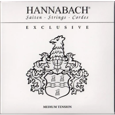 Abbildung von Hannabach Klassikgitarrensaiten Exclusive Serie Medium Tension Satz EXCLMT