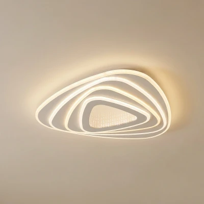 Abbildung von Lindby LED Deckenleuchte Rebeka, 48x49cm, CCT, Fernbedienung