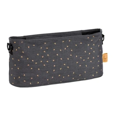Abbildung von LÄSSIG Baby Kinderwagenorganizer Buggy Organizer Kinderwagentasche inkl. Kinderwagenbefestigung/Buggy Triangle grey
