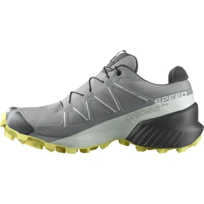 Abbildung von Salomon Speedcross Gore Tex Wasserdichte Damen Trail Laufschuhe, Wetterschutz, Aggressiver Grip, Präzise Passform, Sharkskin, 40 2/3