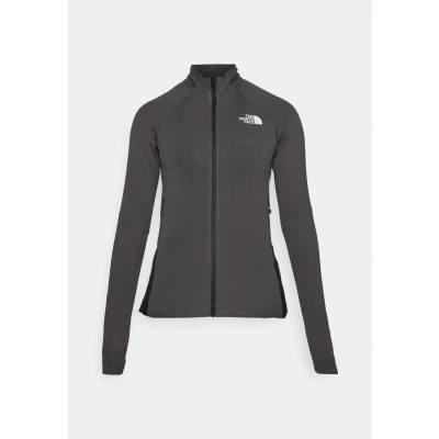 Abbildung von The North Face BOLT Polartec Jacket Sweatjacke, Damen, Größe: Large, Asphalt grey/black