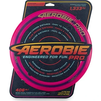 Abbildung von Aerobie Pro Flying Ring Wurfring mit Durchmesser 33 cm (farblich Sortiert)