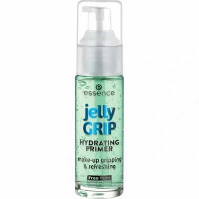 Abbildung von essence jelly GRIP HYDRATING PRIMER, Grün, feuchtigkeitsspendend, glättend, natürlich, für trockene Haut, vegan, ohne Parabene, Nanopartikel frei, glutenfrei, 1er Pack (29ml)