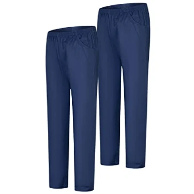 Abbildung von MISEMIYA Packung 2 Stück Unisex SANITÄRHOSE MEDIZINISCHE Uniformen SANITÄR Arbeitshose Ref. 8312 * Medium, Marineblau 21