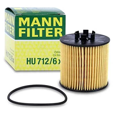 Abbildung von MANN FILTER HU 712/6 X Ölfilter Satz mit Dichtung / Dichtungssatz Für PKW