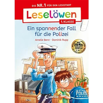 Abbildung von Leselöwen 1. Klasse Ein spannender Fall für Die Polizei: Nr. 1 den Lesestart Mit Leselernschrift ABeZeh Erstlesebuch Kinder ab 6 Jahren