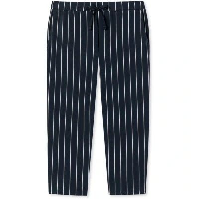 Abbildung von Schiesser MIX Relax 3/4 LANG Nachtwäsche Hose, Damen, Größe: 34, Blue