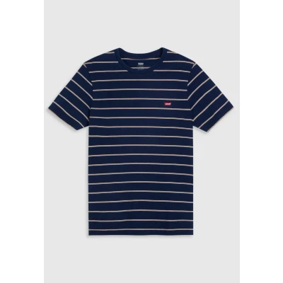 Abbildung von Levi&#039;s Original TEE Tshirt print, Herren, Größe: Medium, Indigo dark