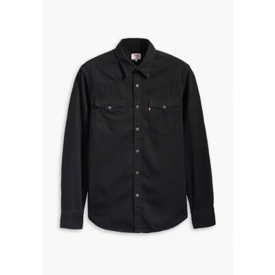 Abbildung von Levi&#039;s Barstow Western Hemd, Herren, Größe: Large, Marble black