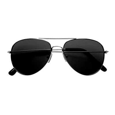 Abbildung von W WIDMANN MILANO Party Fashion 6861C Pilotenbrille mit getönten Gläsern, Pilot, Flugbegleiter, Motto Party, Karneval