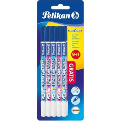 Abbildung von Pelikan Tintenlöscher Super Pirat B 9 + 1 Aktion, 10 Stück (1er Pack)