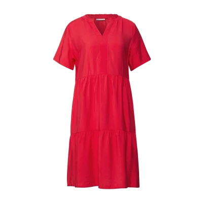 Abbildung von Street One Damen A144497 Tunika Kleid, Glory Red, 42