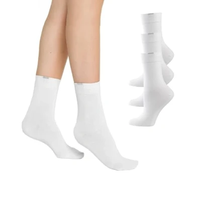 Abbildung von Nur Die Damen Dames Past perfect 3 delige sokken Socken, Weiß (Weiß 920), 35 38 EU