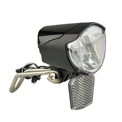 Abbildung von Fischer Fahrrad Dynamo LED Frontlicht 70 Lux, mit Lichtautomatik und Standlicht, StVZO zugelassen