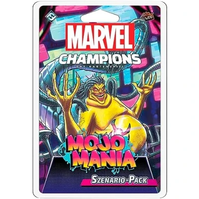 Abbildung von Fantasy Flight Games, Marvel Champions: LCG MojoMania, Szenario Erweiterung, Expertenspiel, Kartenspiel, 1 4 Spieler, Ab 12+ Jahren, 60 120 Minuten, Deutsch, Mehrfarbig, Bunt