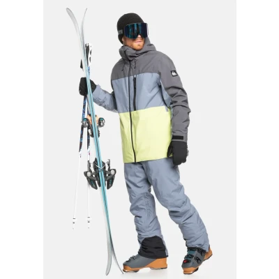 Abbildung von Quiksilver Boundry Snowboardhosen, Herren, Größe: XL, Grey