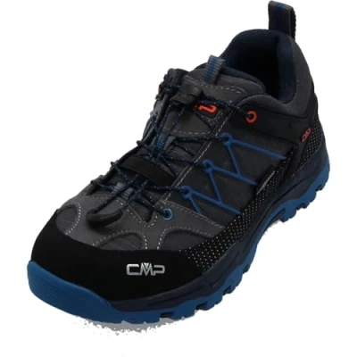 Abbildung von CMP Kids Rigel Low Trekking Shoes Wp Unisex Kinder Schuhe, Grau Meeresblau Graffite Oltremare, 28 EU