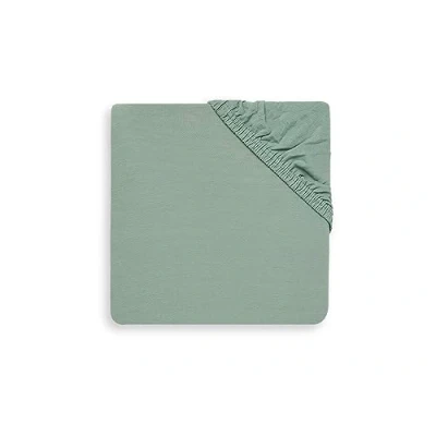 Abbildung von Jollein Jersey Spannbettlaken Little Lemonade, 140 cm Länge x 70 Breite/150 75 Breite, Soft Grau