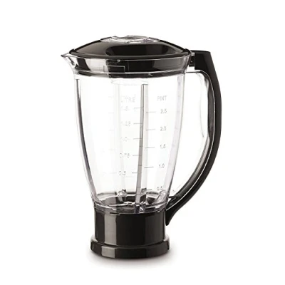 Abbildung von Moulinex xf634bb1 Standmixer Kunststoff Zubehör für Küchenmaschine Masterchef Gourmet Kapazität 1,5 Liter Klingen zerlegbar eine einfache Reinigung