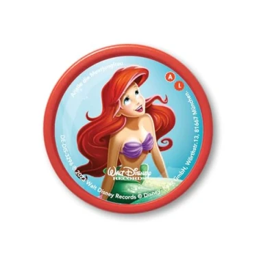 Abbildung von Kekz Audiochip für Kekzhörer, Disney Arielle Die Meerjungfrau als Kekz, Hörspiel Kinder ab 4 Jahren, Spielzeit ca. 60 min