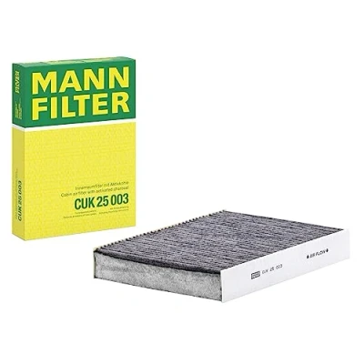 Abbildung von MANN FILTER CUK 25 003 Innenraumfilter Pollenfilter mit Aktivkohle Für PKW