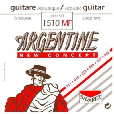 Abbildung von Savarez 1510MF Loop End Argentine Guitar Strings 011/046