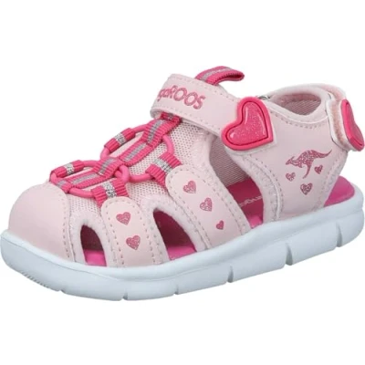 Abbildung von KangaROOS Jungen Unisex Kinder K Mini Sandale, Frost pink/Daisy pink, 26 EU