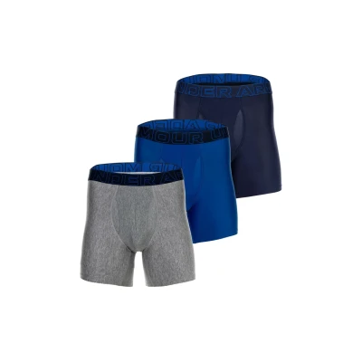 Abbildung von Under Armour Herren Tech Performance Boxershorts im 3er Pack, 15 cm Beinlänge atmungsaktiv, feuchtigkeitsableitend, weiches Tragegefühl, ganztägiger Komfort