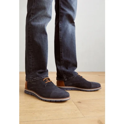 Abbildung von bugatti Sportlicher Schnürer, Herren, Größe: 40, Dark blue Schuhe