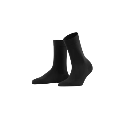 Abbildung von Falke Cotton Touch Business &amp; Casual Socken, Damen, Größe: 35 38, Black