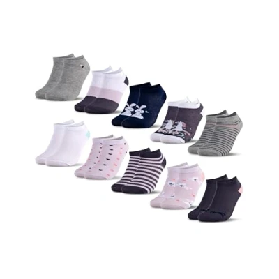 Abbildung von Occulto Jungen &amp; Mädchen Motiv Sneaker Socken 10er Pack (Modell: Motivo) Einhorn 23 26