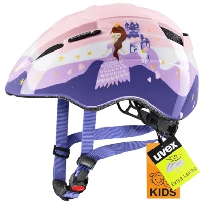 Abbildung von uvex kid 2 leichter Kinder Helm individuelle Größenanpassung waschbare Innenausstattung princess 56 61 cm