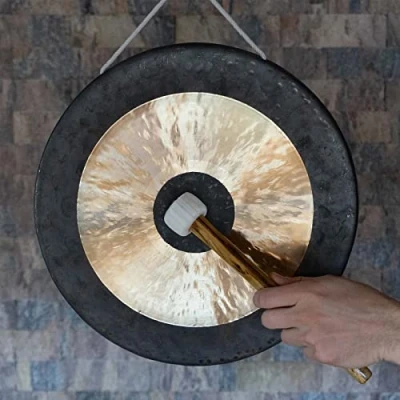Abbildung von Original Tam Gong/Whood Chau Gong 40 cm, toller Klang, inklusiv Holz /Baumwollklöppel 7026