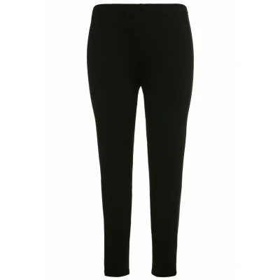 Abbildung von Ulla Popken Damen Leggings, Schwarz, 50 52 EU