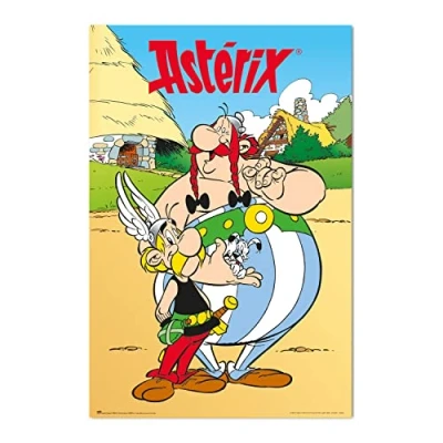 Abbildung von Grupo Erik Asterix Poster 35,8 x 24,2 Zoll / 91 61,5 cm Versand gerollt Coole Kunstposter &amp; Drucke Wandposter