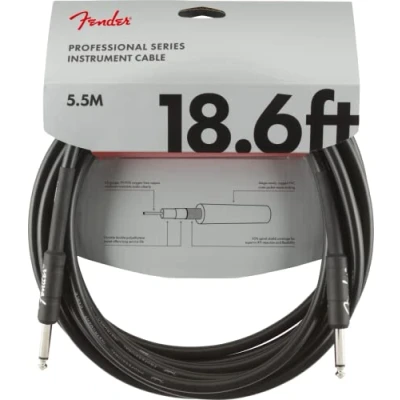 Abbildung von Fender Kabel Professional Series, 5,5m black