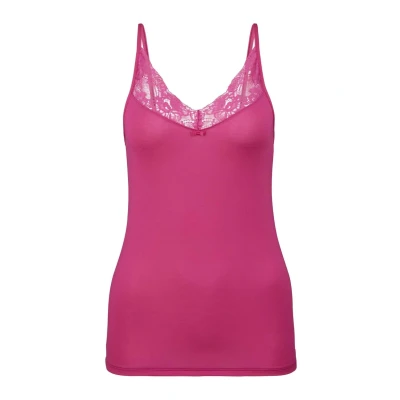 Abbildung von Calida Modal Sense Unterhemd/shirt, Damen, Größe: 36/38, Orchid flower