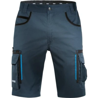 Abbildung von Uvex Tune Up Arbeitshosen Männer Kurz Shorts für die Arbeit Dunkelblau Gr 32W/Etikettengröße 48