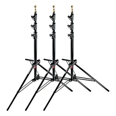 Abbildung von Manfrotto 3er Pack Stativ Master Schwarz 1004BAC 3