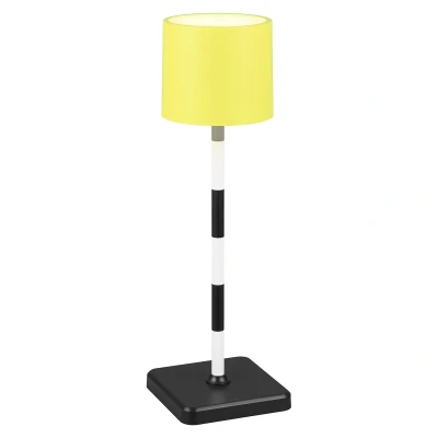 Abbildung von LED Akkutischleuchte Fernandez, gelb, IP54, CCT, dimmbar