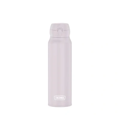 Abbildung von THERMOS ULTRALIGHT BOTTLE 0,75l, soft pink mat, Thermosflasche aus Edelstahl, 10 heiß / 20 h kalt, absolut dicht für Wasser, Tee, stille Getränke
