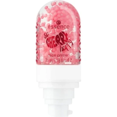 Abbildung von essence SO CHERRY happy face primer, Nr. 01, Transparent, langanhaltend, grundierend, natürlich, vegan, ohne Parabene, Mikroplastikpartikel, Nanopartikel frei, 1er Pack (35ml)