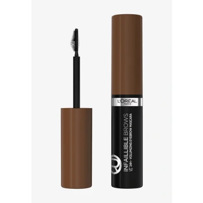 Abbildung von L&#039;Oréal Paris Brow Artist Plump &amp; Set 108 Dark Brunette, braunes Augenbrauen Gel für definierte und dichter wirkende
