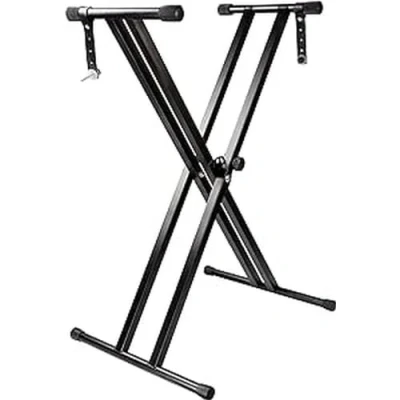 Abbildung von RockJam Double Braced Adjustable Keyboard Stand with Locking Straps