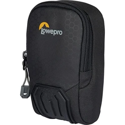Abbildung von Lowepro Adventura Cs 20 III, Camera Pouch with Shoulder Strap, Rugged Protection, Belt for Mirrorless Camera, Compatible Sony Rx100, Schwarz