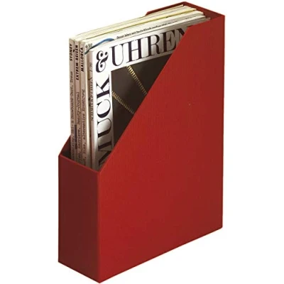 Abbildung von Rössler Papier 1318452360 S.O.H.O. Stehsammler für DIN A4, 8 x 26 31,5 cm, Rot, 1 Stück